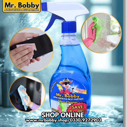 Glass Cleaner – 500ml | Streak-Free Shine
