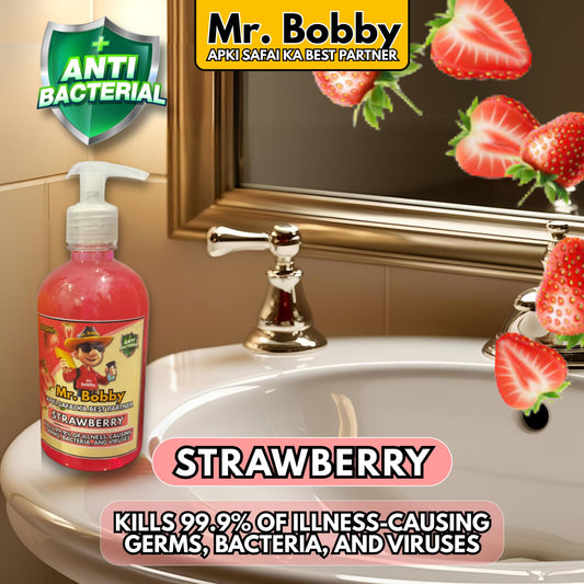 Hand Wash – 500ml | Strawberry 🍓 & Lemon 🍋 | 500ml