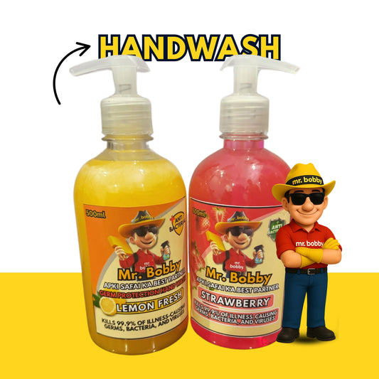 Hand Wash – 500ml | Strawberry 🍓 & Lemon 🍋 | 500ml
